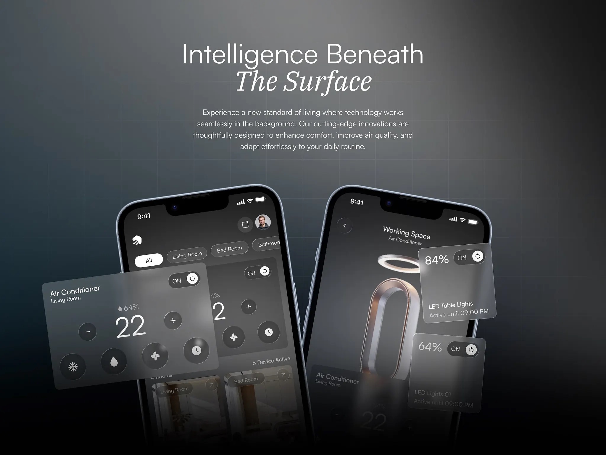 Smart Home Control App - Preview 2